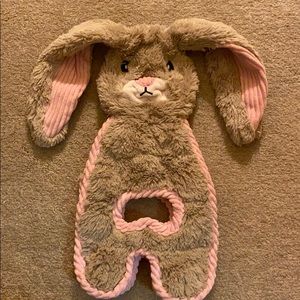Rabbit dog toy